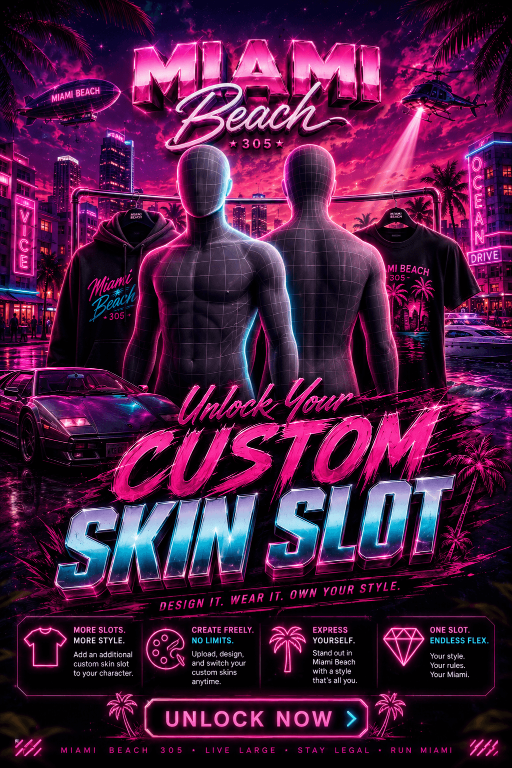 Custom Skin Slot